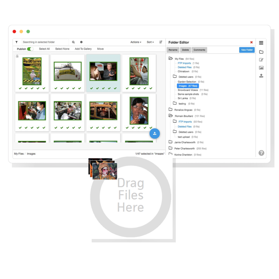 screenshot of LightRocket Enterprise